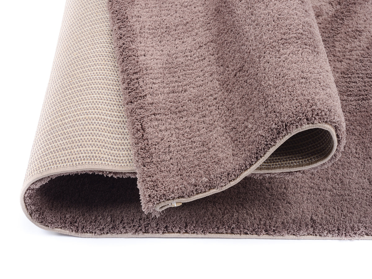 OCI Teppich SOFT DREAM braun weicher Shaggy Hochlor Langflor Teppich