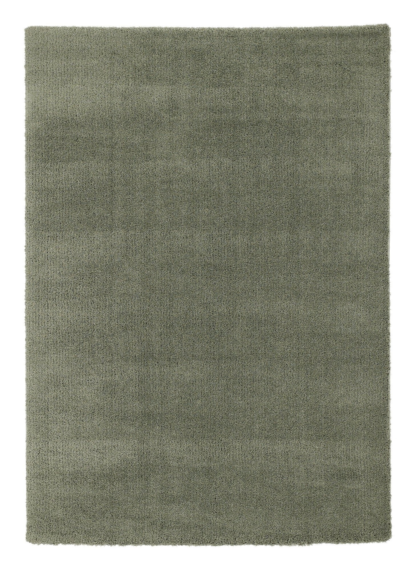OCI Teppich SOFT DREAM oliv weicher Shaggy Hochlor Langflor Teppich