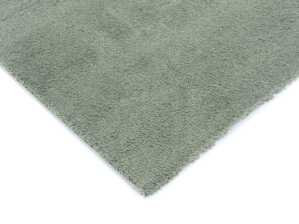 OCI Teppich SOFT DREAM oliv Quadratisch weicher Shaggy Hochlor Langflor Teppich
