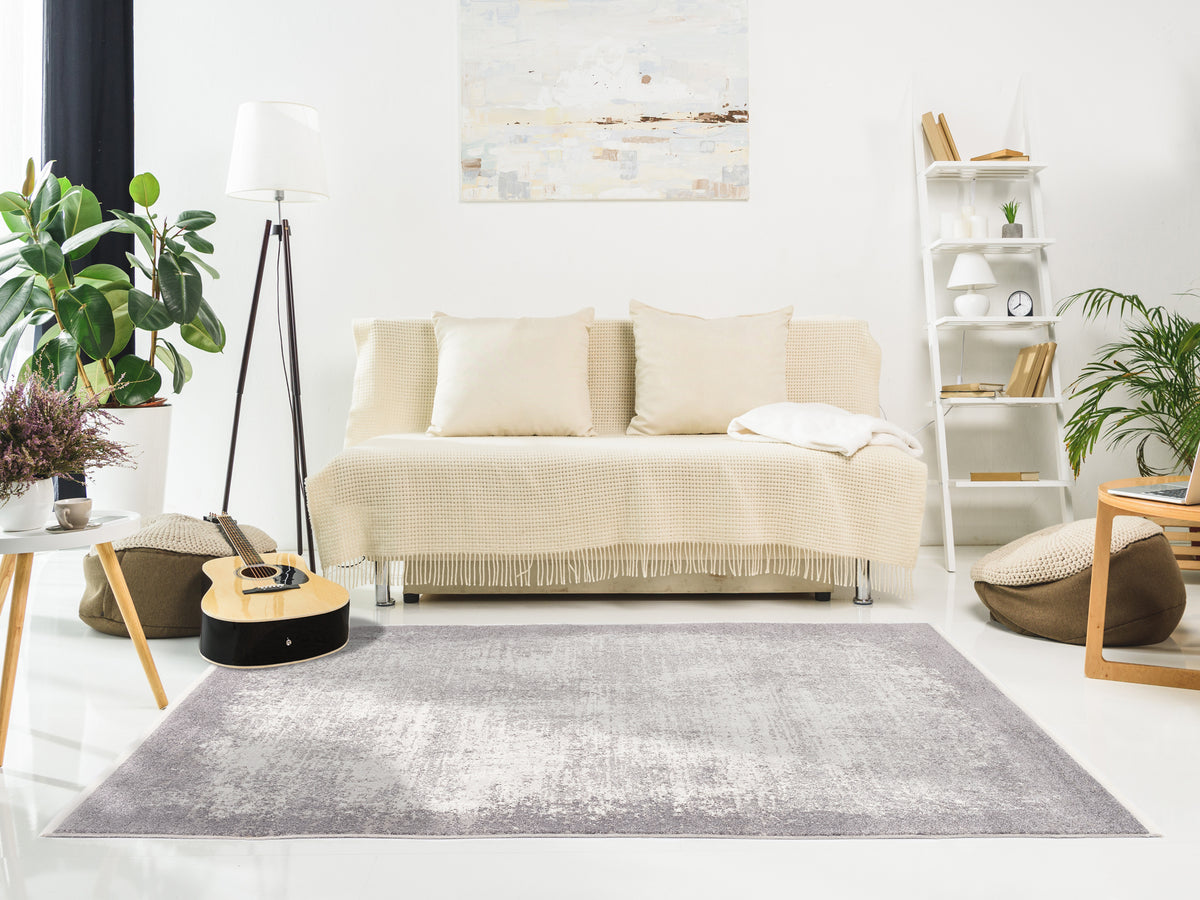 OCI Teppich TOP EMILIA grau moderner Designer Teppich mit 3D Optik